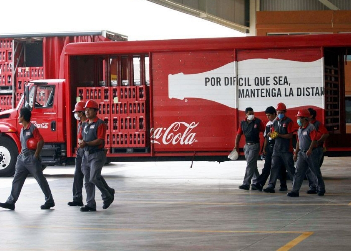 empleados de coca cola 